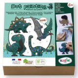 Sada na tečkování pro děti - Dinosauři - Umělecké potřeby a sady Sada na tečkování pro děti - Dinosauři