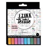Fixy na textil Aladine Izink Textile, 10 ks - pastelové barvy Fixy na textil Aladine Izink Textile, 10 ks - pastelové barvy