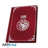 Game of Thrones Zápisník A5 - Targaryen Game of Thrones Zápisník A5 - Targaryen