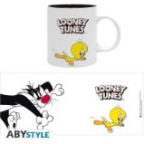 Hrnek keramický Looney Tunes - Tweety Sylvester 320ml