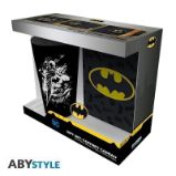 Dárkový set DC Comics - Batman (Sklenice, Odznáček, Zápisník) - Pro fanoušky DC Comics Dárkový set Batman (Sklenice, Odznáček, Zápisník)