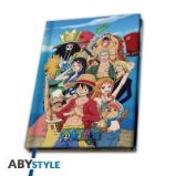 One Piece Zápisník A5 - Straw Hat Crew - Pro fanoušky One Piece Zápisník A5 - Straw Hat Crew