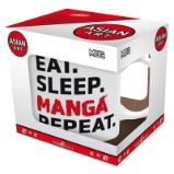 Eat, Sleep, Manga, Repeat Keramický hrnek 320 ml Eat, Sleep, Manga, Repeat Keramický hrnek 320 ml