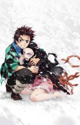 Demon Slayer Plakát Maxi Tanjiro & Nezuko Snow 91,5 x 61 cm Demon Slayer Plakát Maxi Tanjiro & Nezuko Snow 91,5 x 61 cm