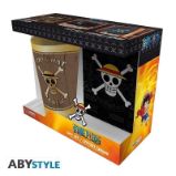 One Piece dárková sada (sklenice, zápisník, odznak) One Piece dárková sada (sklenice, zápisník, odznak)