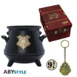 Harry Potter Dárkový set (Hrnek, Klíčenka, Odznáček) - Pro fanoušky Harry Potter Dárkový set (Hrnek, Klíčenka, Odznáček)
