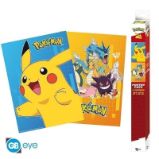 Pokémon Set Plakátů Colourful Characters 2 ks - Plakáty Pokémon Set Plakátů Colourful Characters 2 ks