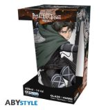 Attack on Titan Sklenice 400 ml - Levi Attack on Titan Sklenice 400 ml - Levi