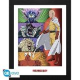 One Punch Man Zarámovaný plakát -Villains One Punch Man Zarámovaný plakát -Villains