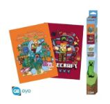 Set plakátů Minecraft 2ks - Plakáty Minecraft Set plakátů 2 ks