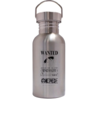 One Piece Láhev nerezová 500 ml - Wanted Luffy One Piece Láhev nerezová 500 ml - Wanted Luffy