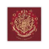Harry Potter Magnet - Bradavice (červený)