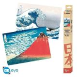 Hokusai Set plakátů - 2 ks - Plakáty Hokusai Set plakátů - 2 ks