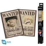 One Piece Set plakátů - Wanted Zoro & Sanji 2 ks - Plakáty One Piece Set plakátů - Wanted Zoro & Sanji 2 ks
