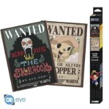 One Piece Set plakátů - Wanted Chopper & Brook 2 ks - Plakáty One Piece Set plakátů - Wanted Chopper & Brook 2 ks