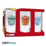 Pokémon Set 3 sklenic
