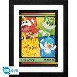 Pokémon Zarámovaný plakát - Scarlett and Violet Starters - Plakáty Pokémon Zarámovaný plakát - Scarlett and Violet Starters