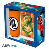 Dragon Ball Z Dárkový set (Cestovní hrnek, Zápisník A6) - Home deco Dragon Ball Z Dárkový set (Cestovní hrnek, Zápisník A6)