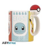 Pokémon 3D Hrnek - Pokéball 460 ml - Home deco Pokémon 3D Hrnek - Pokéball 460 ml