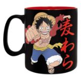 One Piece Keramický hrnek 460 ml - Luffy & Skull - Pro fanoušky One Piece Keramický hrnek 460 ml - Luffy & Skull