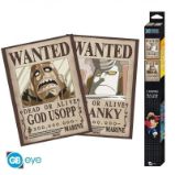 Set plakátů One Piece - Wanted Usopp & Franky 2ks Set plakátů One Piece - Wanted Usopp & Franky 2ks