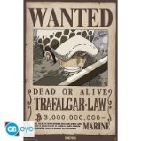 One Piece Plakát Maxi - Wanted Law 91,5 x 61 cm - Plakáty One Piece Plakát Maxi - Wanted Law 91,5 x 61 cm