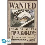 One Piece Plakát Maxi - Wanted Law 91,5 x 61 cm - Plakáty One Piece Plakát Maxi - Wanted Law 91,5 x 61 cm