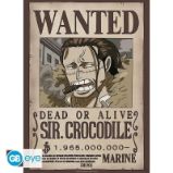 One Piece Plakát - Wanted Crocodile 52x38 cm - Plakáty One Piece Plakát - Wanted Crocodile 52x38 cm