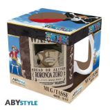 Hrnek One Piece - Zoro Wanted 460ml - Pro fanoušky One Piece Hrnek Zoro Wanted 460 ml