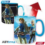Hrnek měnící The Legend of Zelda - Breath the Wild 460ml - Pro fanoušky The Legend of Zelda Hrnek měnící - Breath the Wild 460 ml
