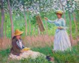 Sada pro křížkové vyšívání - Monet: V lese u Giverny 32 x 40 cm - Kreativní sady a materiály Vyšívání Křížkové Sada - Monet - V Lese U Giverny 32 X 40 Cm