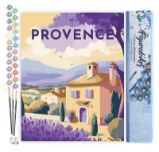 Malování podle čísel - Vintage Provence bez rámu 40x50cm