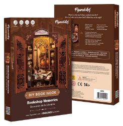Book Nook sada - Vzpomínky z knihkupectví - Kreativní sady a materiály Book Nook sada - Vzpomínky z knihkupectví