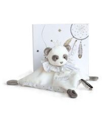 Dárková sada - plyšový muchláček panda 20 cm - Plyšové hračky Dárková sada - plyšový muchláček panda 20 cm
