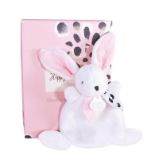 Dárková krabička růžová - mini králíček 17 cm Dárková krabička růžová - mini králíček 17 cm