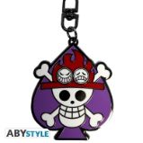 ONE PIECE Kovová klíčenka - Lebka Ace ONE PIECE Kovová klíčenka - Lebka Ace