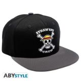 One Piece Kšiltovka Skull černo-šedá One Piece Kšiltovka Skull černo-šedá