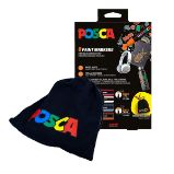 Posca sada popisovačů PC - 3M/ PC- 5M - s bavlněným pytlíkem POSCA II (8 ks) Posca sada popisovačů PC - 3M/ PC- 5M - s bavlněným pytlíkem POSCA II (8 ks)