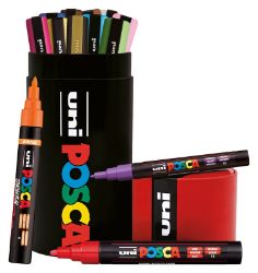 Sada popisovačů - plechová dóza, PC-3M, PC-5M, PC-5BR