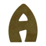 Dřevěné písmeno k dekoraci Aladine/Gomille - výška 15 cm - A - Kreativní sady a materiály Dřevěné písmeno k dekoraci Aladine/Gomille - výška 15 cm - A