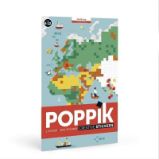 Poppik Samolepkový plakát - Mapa světa - Plakáty Poppik Samolepkový plakát - Mapa světa