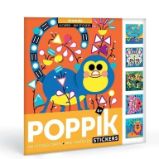 Poppik Kreativní samolepkové karty - Zvířátka - Samolepky se zvířátky Poppik Kreativní samolepkové karty - Zvířátka