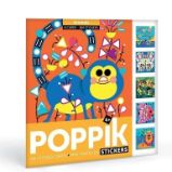 Poppik Kreativní samolepkové karty - Zvířátka - Samolepky se zvířátky Poppik Kreativní samolepkové karty - Zvířátka