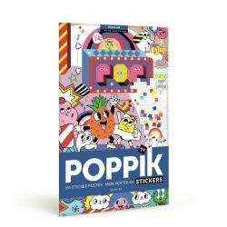 Poppik Samolepkový plakát - Street art - Plakáty Poppik Samolepkový plakát - Street art
