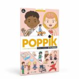 Poppik Samolepkový plakát vzdělávací - Lidské tělo - Samolepky pro děti Poppik Samolepkový plakát vzdělávací - Lidské tělo