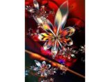 Diamantové malování - Fraktál design 40 x 50 cm (bez rámu) - Kreativní sady a materiály Diamantové Malování - Fraktál Design Bez Rámu 40 X 50 Cm