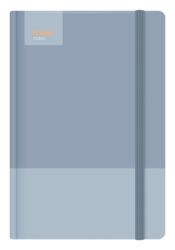 Blok A5, 100l, 80g, linkovaný - Casual Blue s gumou