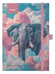 Blok A5, 100l, 80g, linkovaný - Animals Elephant s gumou Blok A5, 100l, 80g, linkovaný - Animals Elephant s gumou