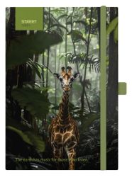 Blok A6, 100l, 80g, linkovaný - Animals Giraffe s gumou Blok A6, 100l, 80g, linkovaný - Animals Giraffe s gumou
