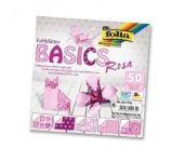 Folia Origami papíry na skládání 10 x 10 cm - růžové 80 g - Papíry a čtvrtky Folia Origami papíry na skládání 10 x 10 cm - růžové 80 g